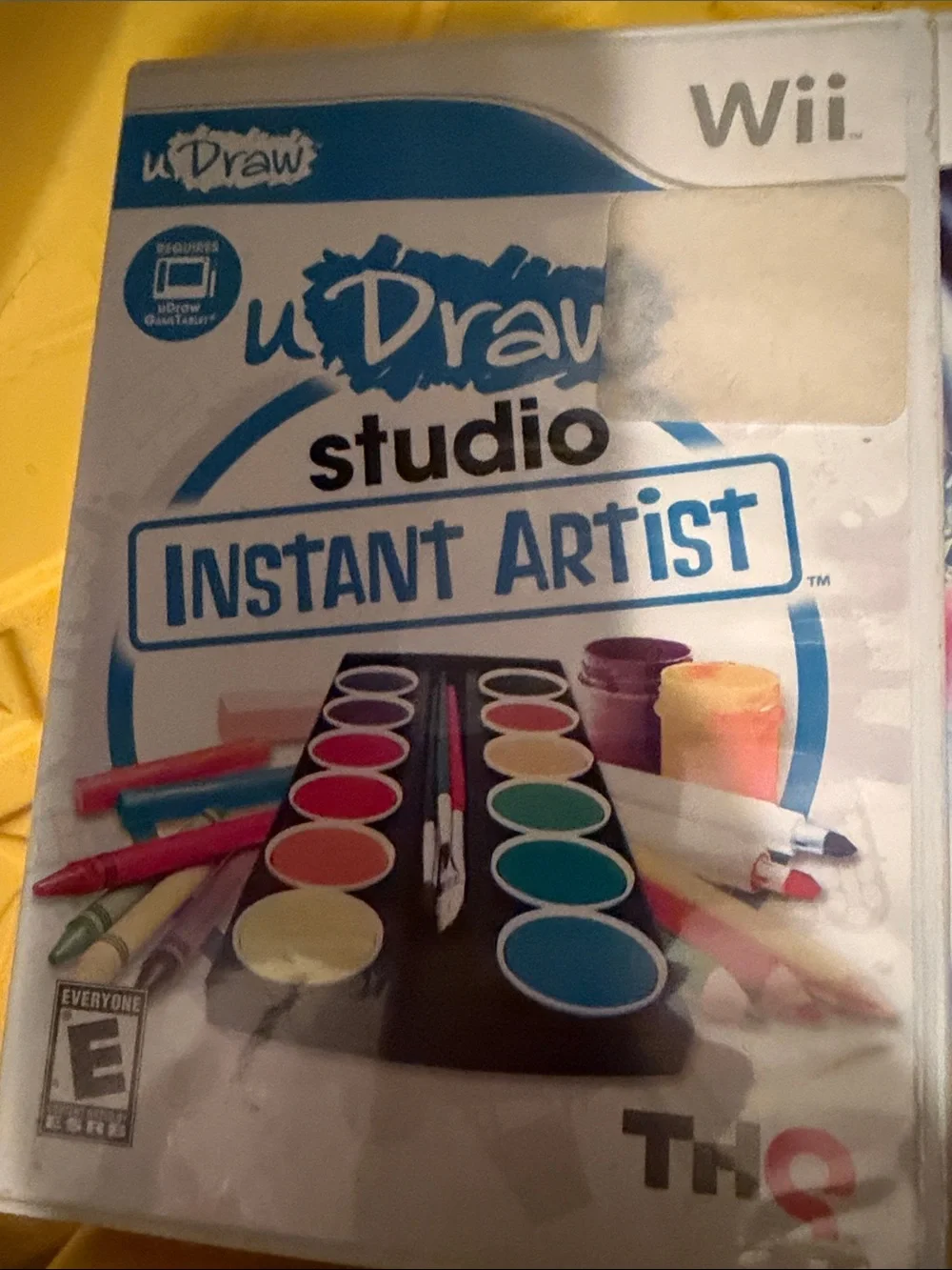 UDraw Studio Instant Artist Wii Game